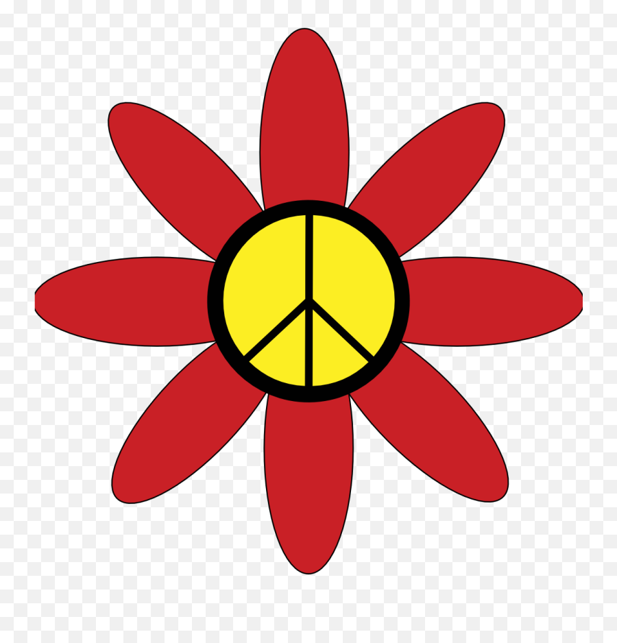 Hippie Soul Radio - Hippie Flower Clip Art Emoji,I Second That Emotion By Smokey Robinson