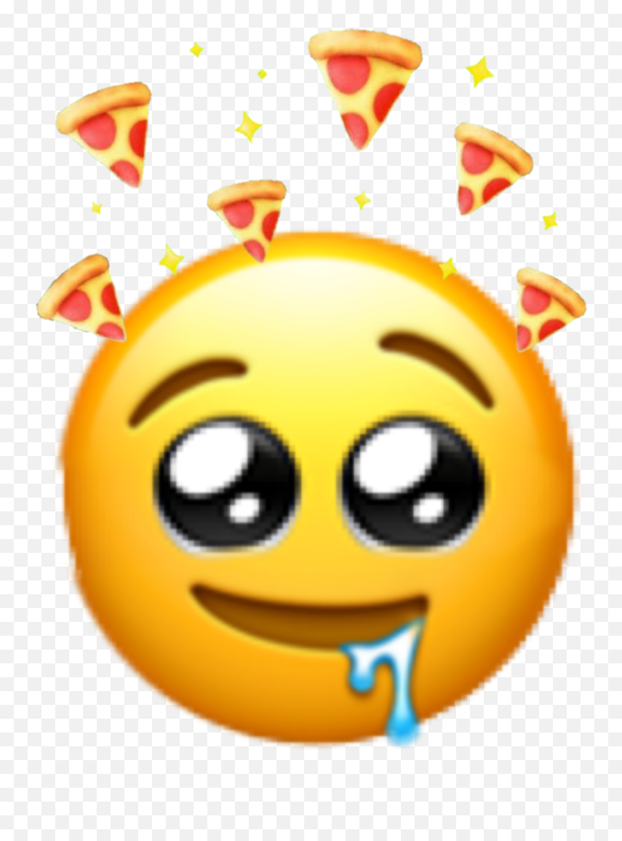 Pizzaa Sticker By Selooo203 - Happy Emoji,Waving Emoticon