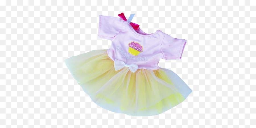 Birthday Girl Dress For 8 Bears - Dance Skirt Emoji,Emoji Birthday Girl Shirt