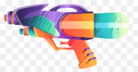 Gun Toy Squirt Water Weapon Sticker By - Cartoon Water Gun Transparent Emoji,Squirt Emoji