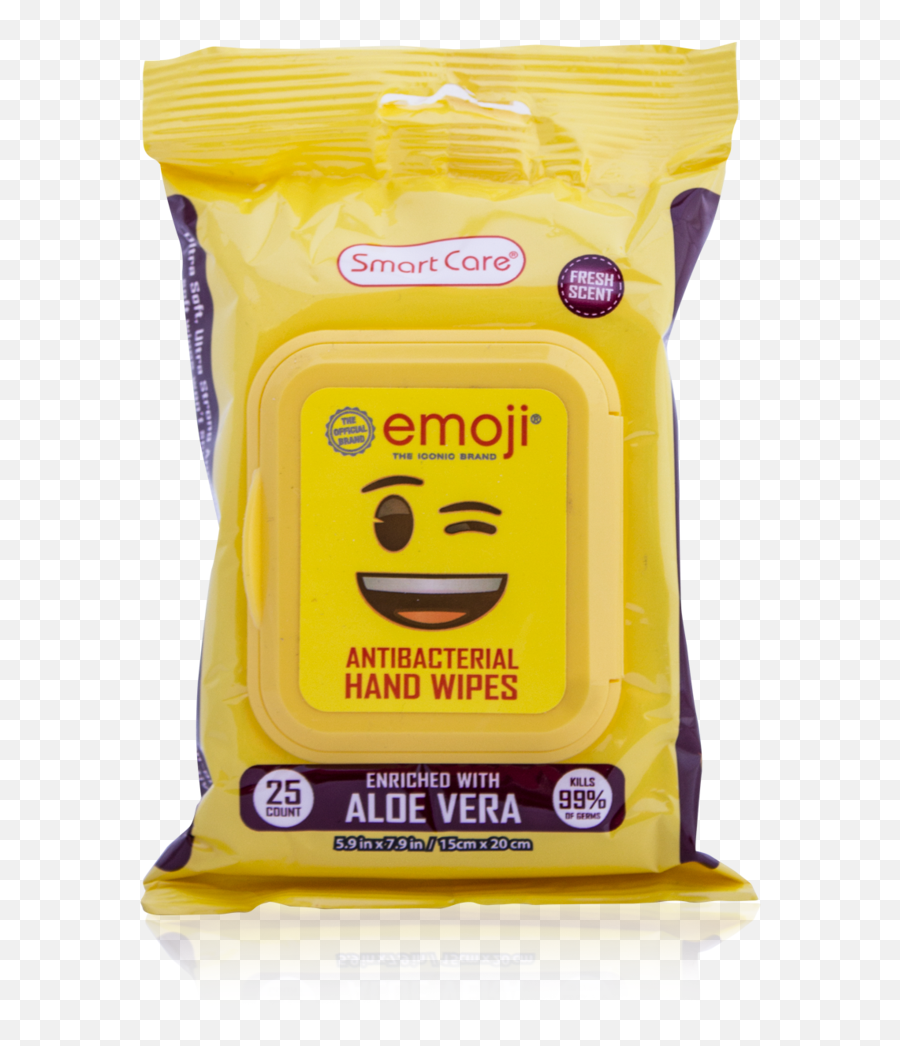 Smart Care Emoji Antibacterial Wipes 25 Count - Smart Care Emoji,Proud Emoji