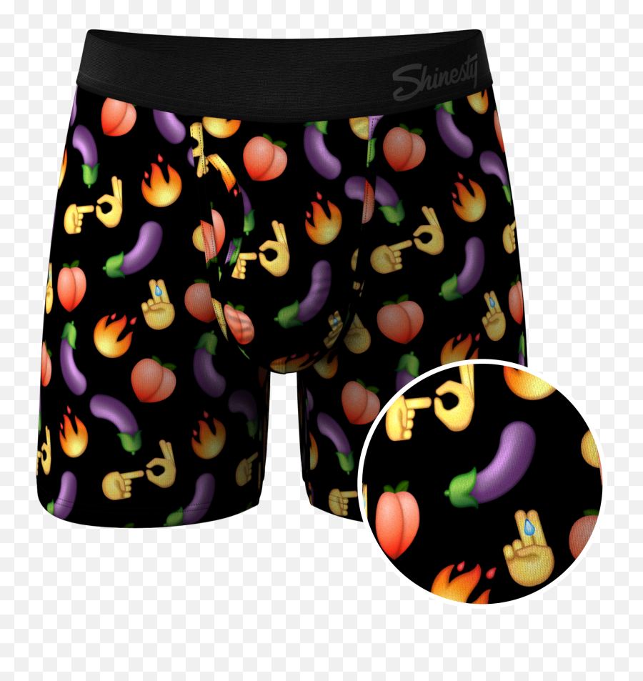 Emoji Ball Hammock Pouch Underwear With - Shinesty Underwear Valetines,Sex Emojis For Email