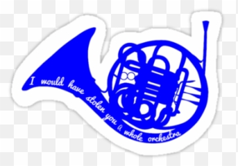 Blue French Horn I Met Your Mother - Met Your Mother Blue French Horn Emoji,French Horn Emoji