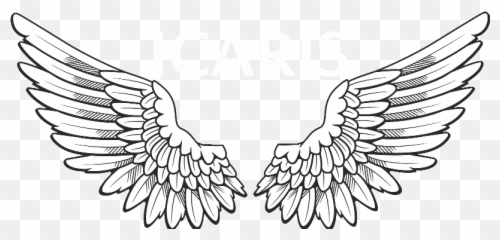 Download Tattoo Computer Wings Icons Free Clipart Hq Hq Png - Transparent Background Angel Wing Clipart Emoji,Emotion Expressing Tattoos
