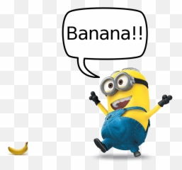 Minionese Language - Minion I Love Banana Emoji,Minions Dance Emoticon