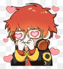 Seven Mystic Messenger - Mystic Messenger Seven Stickers Emoji,Mystic Messager Emojis