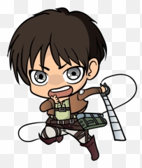 Learn How To Draw Eren Chibi - Easy To Draw Everything Chibi Eren Jaeger Drawing Emoji,Love Emotion Chibi