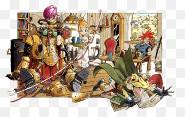 Chrono Trigger Png - Chrono Trigger Party Emoji,Chrono Trigger Surprised Emoticon