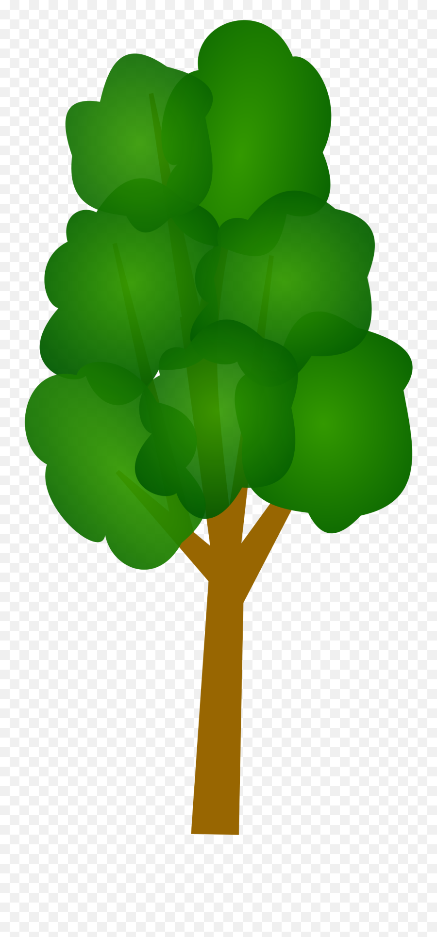 Tree Free Vector - Cartoon Tall Tree Png Emoji,Tree Hugger Emoticons