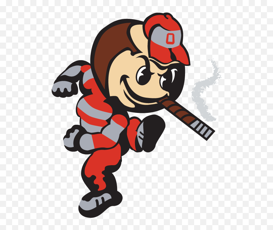 Wear This Cigar Shirt With Pride - Ohio State Buckeyes Mascot Art Emoji,Brutus Buckeye Emoticon