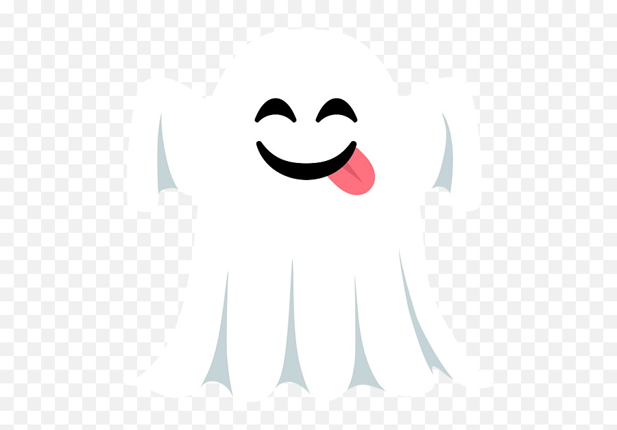 Ghost Bleh T - Fictional Character Emoji,Halloween Emoji Sweatshirt