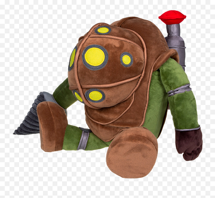 Bioshock Plüsch Big Daddy 50cm - Fictional Character Emoji,Facebook Tanooki Emoji
