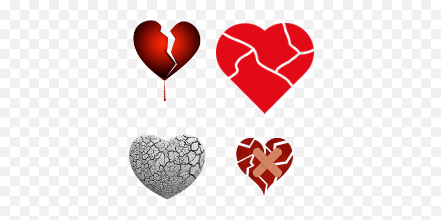 Broken Hearts Transparent Png Images - Stickpng Come Out Of Toxic Relationship Emoji,Sad Emoji Pnj