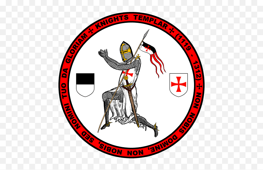 Knights Templar Kneeling Seal Shirt2 - Teutonic Knights Emoji,Approve Emotions Clipart