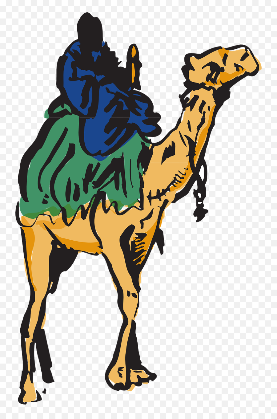 Briefcase Clipart - Ride A Camel Png Transparent Png Full Art Man With Camel On Desert Emoji,Lowrider Emoticon