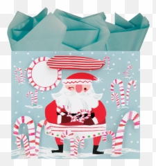 Christmas Gift Bags Putti Christmas Celebrations Canada Emoji,Images Of Emojis Santa Chirsmas