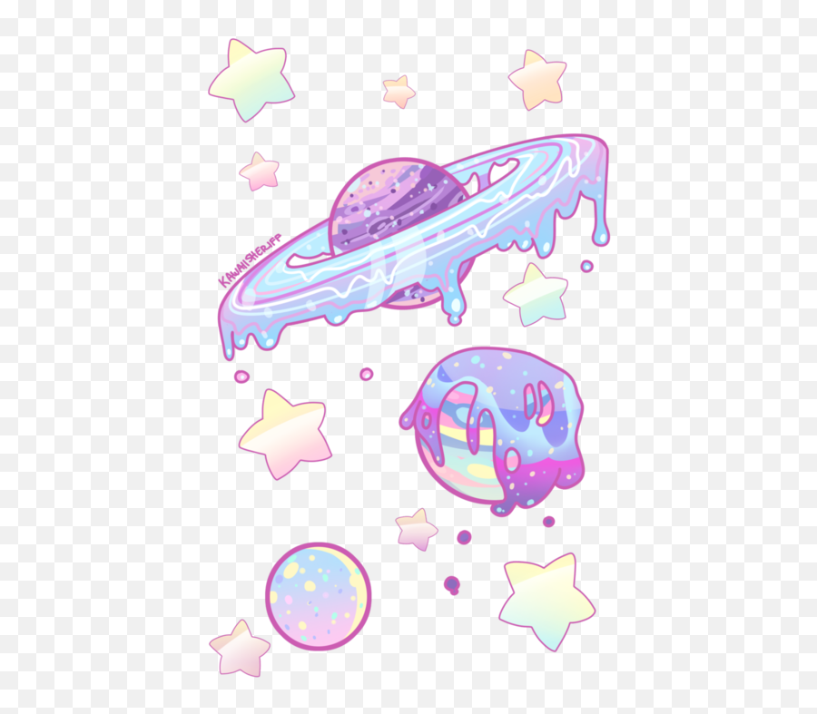 Download Png Cute Tumblr - Planets Png Transparent Background Emoji,Emoji Starbucks Wallpaper Tumblr