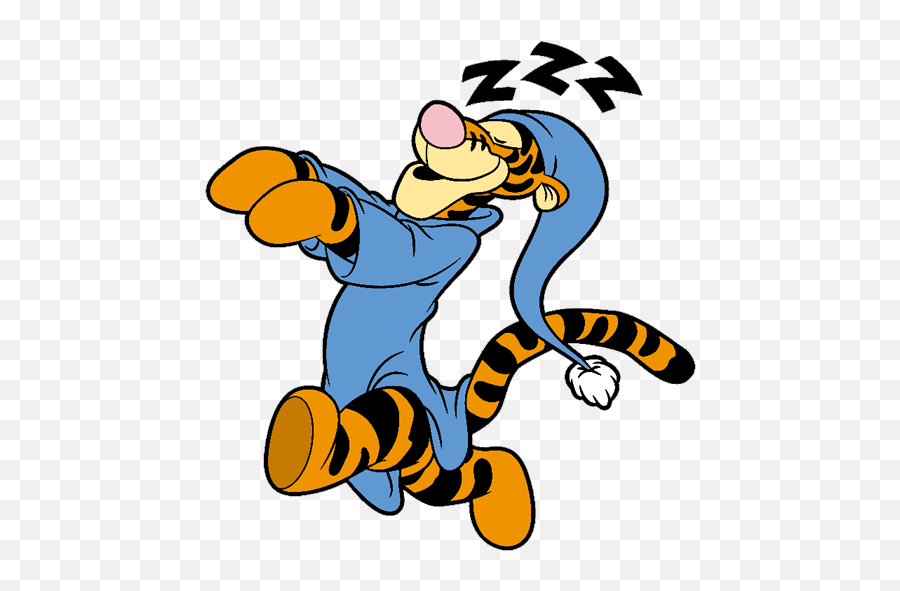 Tiggersleepwalkinggif 500527 Tigger Tigger And Pooh Emoji,Sleepwalking Emoji