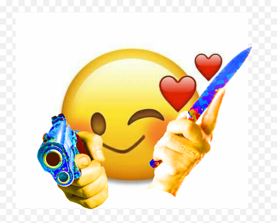 Emojis With Weapons Rcursedemojis Emoji,Simp Emoji