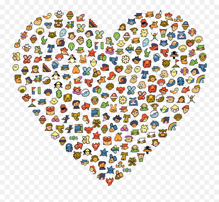 Heartartsymmetry Png Clipart - Royalty Free Svg Png Girly Emoji,Passion Fruit Emoji