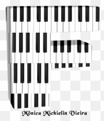 Monica Michielin Alphabets Alfabeto Teclas Do Piano Em 3d Emoji,Piano Emoji