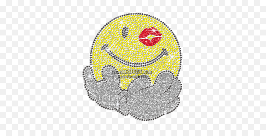 Download Cute Emoji Iron - Happy,Emoji Iron On