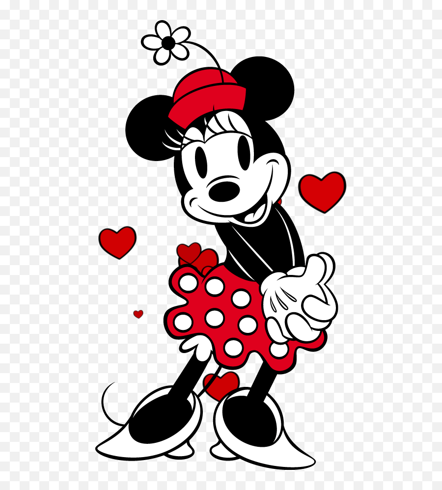 Minnie Mouse Love Sticker For Ios Android Giphy Stickers - Love You Minnie Mouse Gif Emoji,Ar Emoji S8 Download