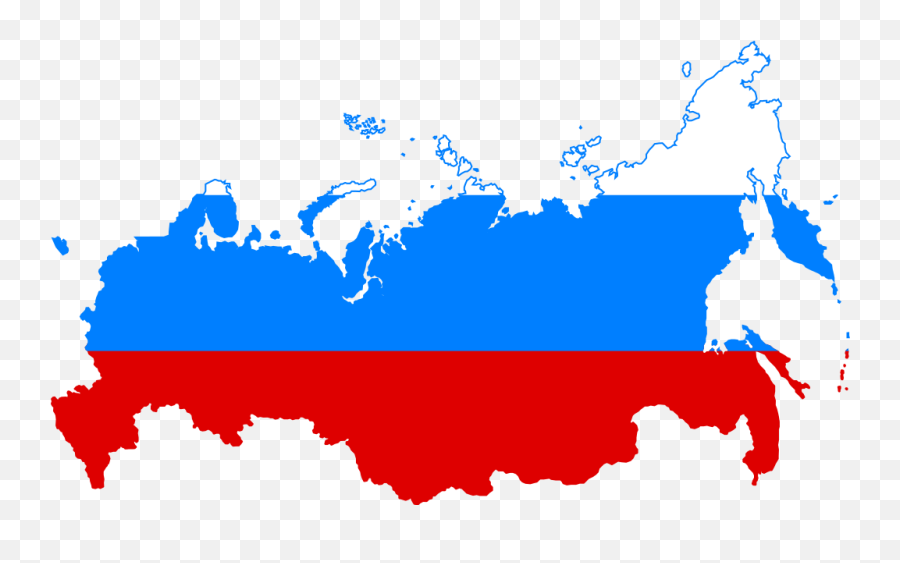 Clipart Russia Map Flag Emoji,Russia Flag Emoji