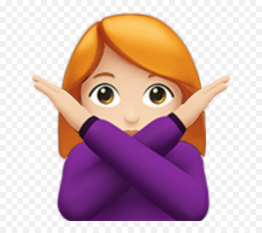 Emoji Girl With Arms Crossed