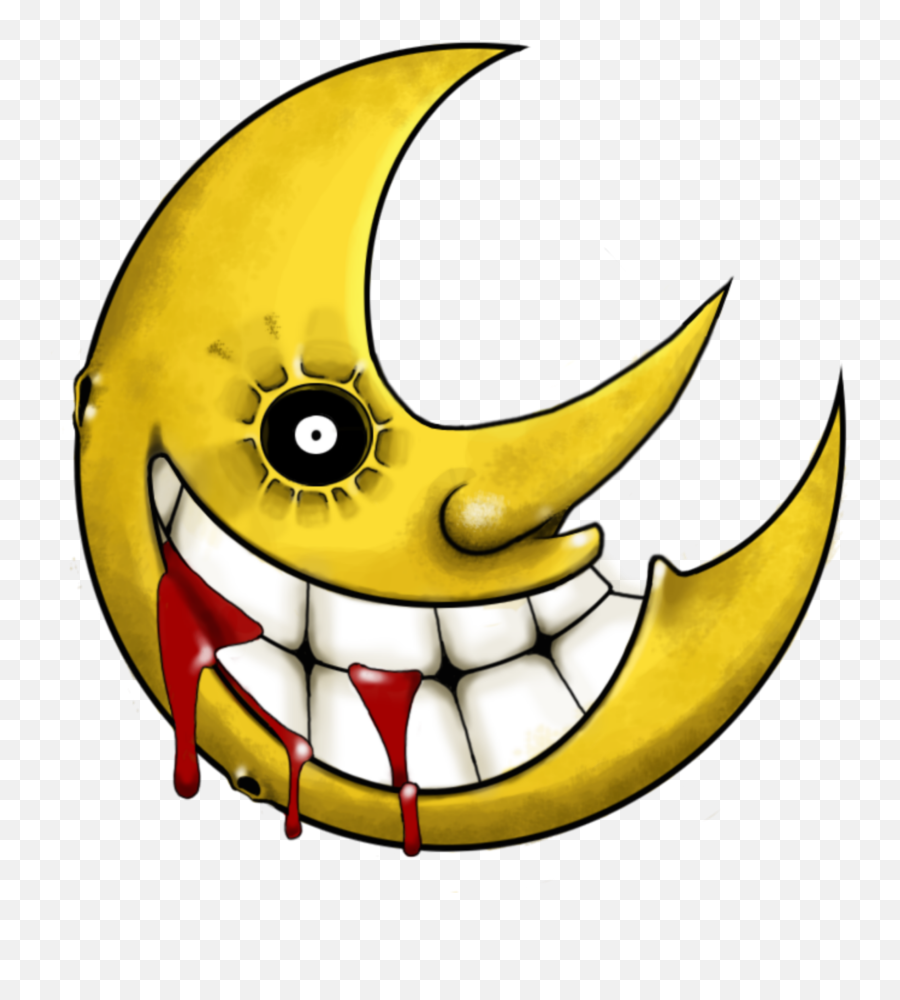 Soul Eater Tattoo - Soul Eater Moon Png Emoji,Emoticon Tattoo