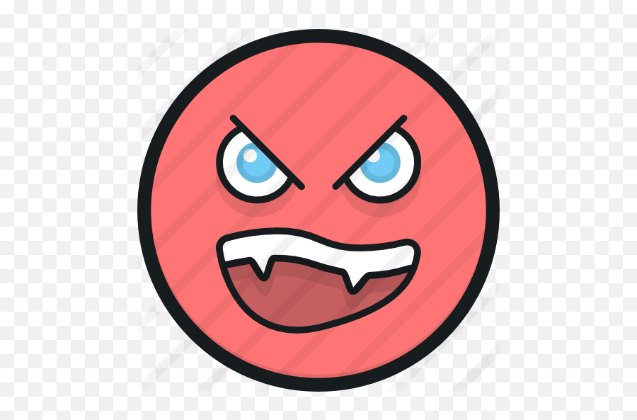 Angry Face - Free People Icons Cara De Bravo Png Emoji,Angry Emoticon