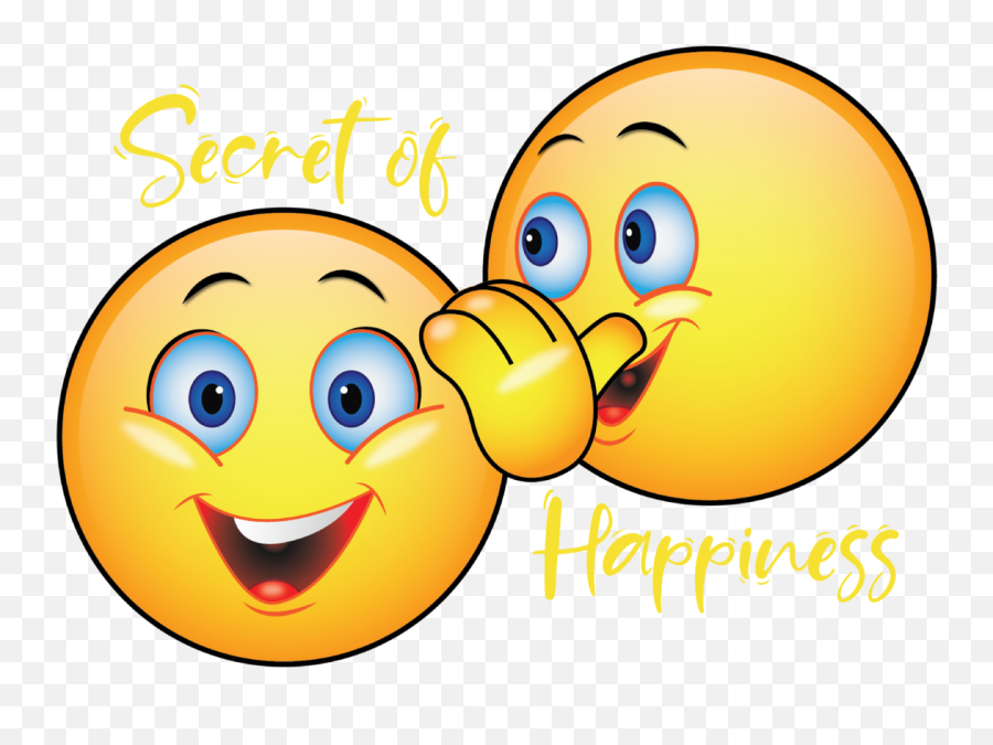 Secret Of Happiness - Secret Of Happiness Emoji,Secret Emoticon