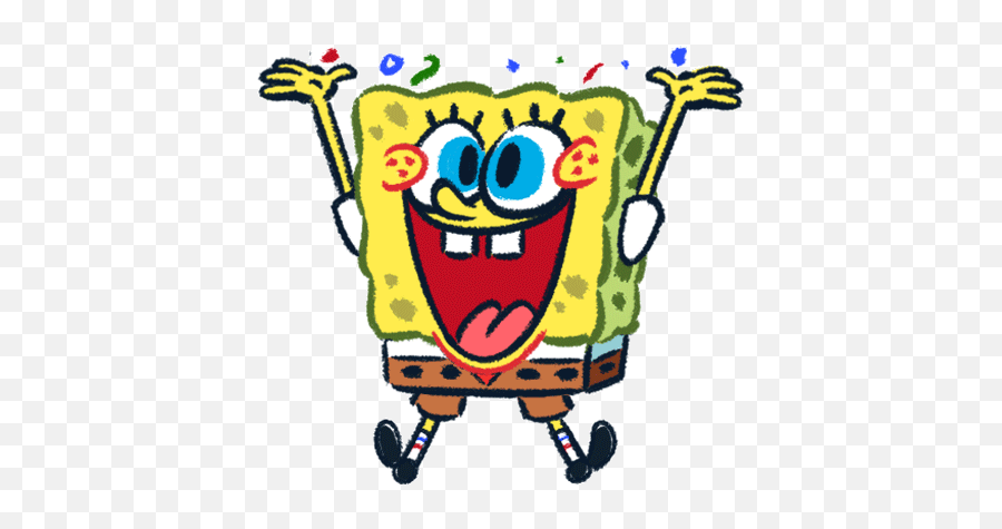 Spongebob Spongebob Squarepants - Spongebob Transparent Background Gif Emoji,Spongebob Emojis