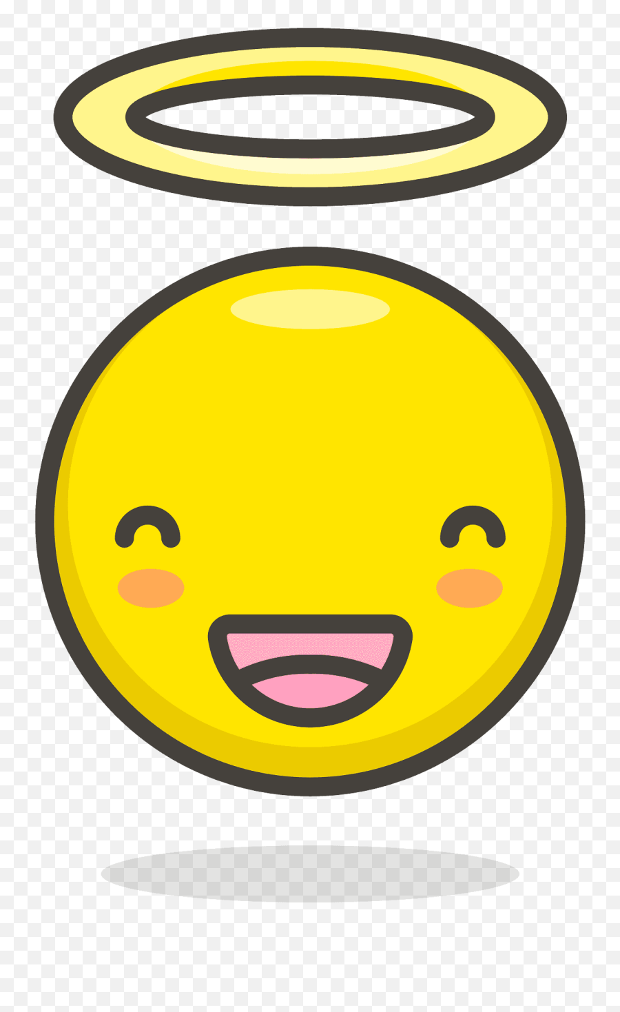 077 - Smiling Face With Halo Emoji,Halo Emoji