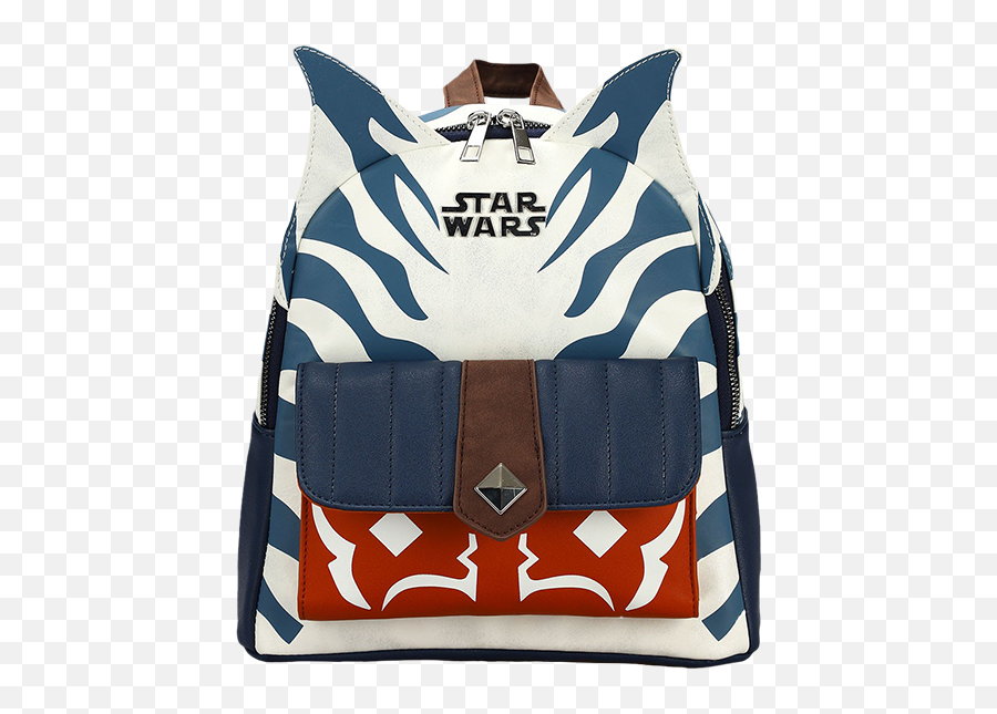 Ahsoka Tano Cosplay Mini Backpack - Ahsoka Bioworld Mini Backpack Emoji,Emoji Flap Backpack