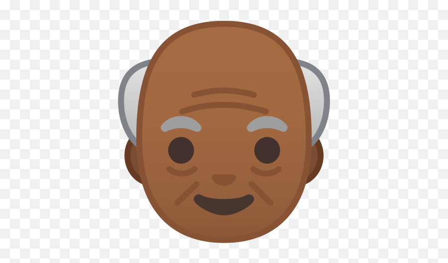 Medium - Old Black Man Emoji,Black Person Emoji