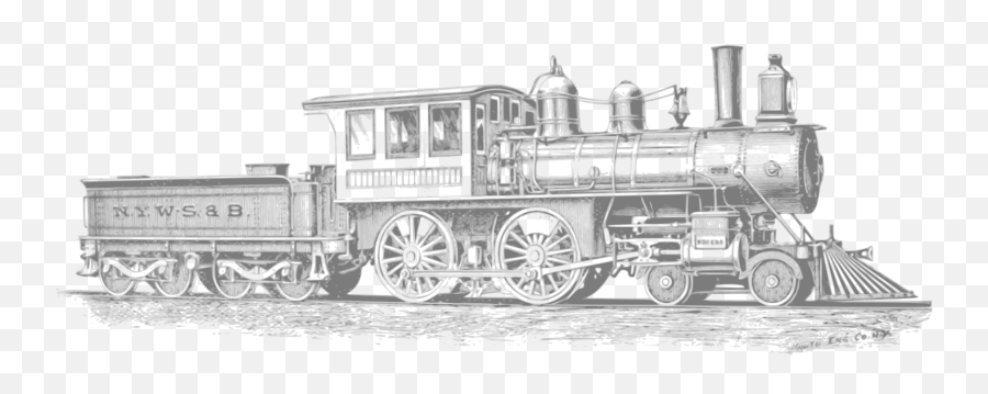 Free Steam Train Clipart Black And White Download Free Clip - Meghan Trainor Merch Emoji,Steam Umineko Emoji