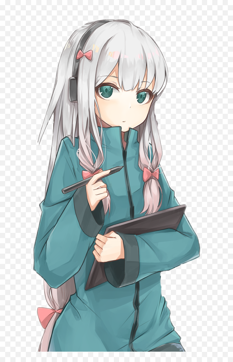 Sagiri Eromangasensei Sticker - Fajar Kun Emoji,Eromanga Sensei Sagiri Emoji