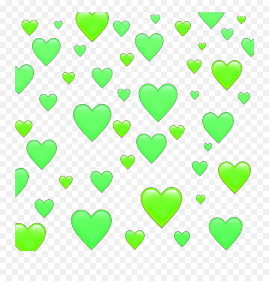 Emoji Emojis Green Greenemoji Sticker - Purple And Blue Hearts,Images Of Alien Emojis In Green