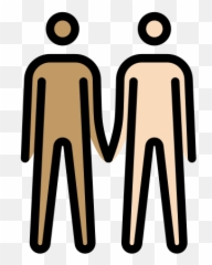 Two Men Shaking Hands With Medium Skin - Magkakahawak Kamay Emoji,Hand Shaking Emoticon