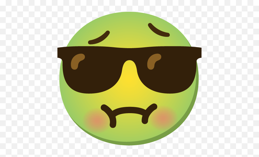 Emoji Mashup Bot On Twitter Sunglasses Nauseated U003du2026 - Emoji Fachero,Emoticon For Nauseating