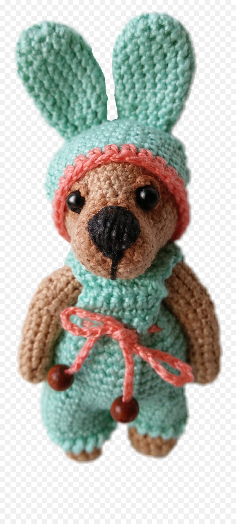 Baby Amazing Teddy Crotchet Sticker By Irina Drogina - Soft Emoji,Emoji Crochet Free Pattern