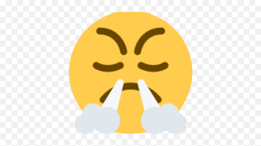 Frustrated Emoji Meaning With - Face With Steam From Nose Emoji,Crying Emoji