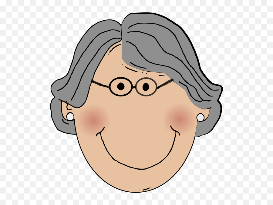 Grandma Clip Art At Clker - Grandma Clipart Emoji,Grandmom Of The Year Emoticons