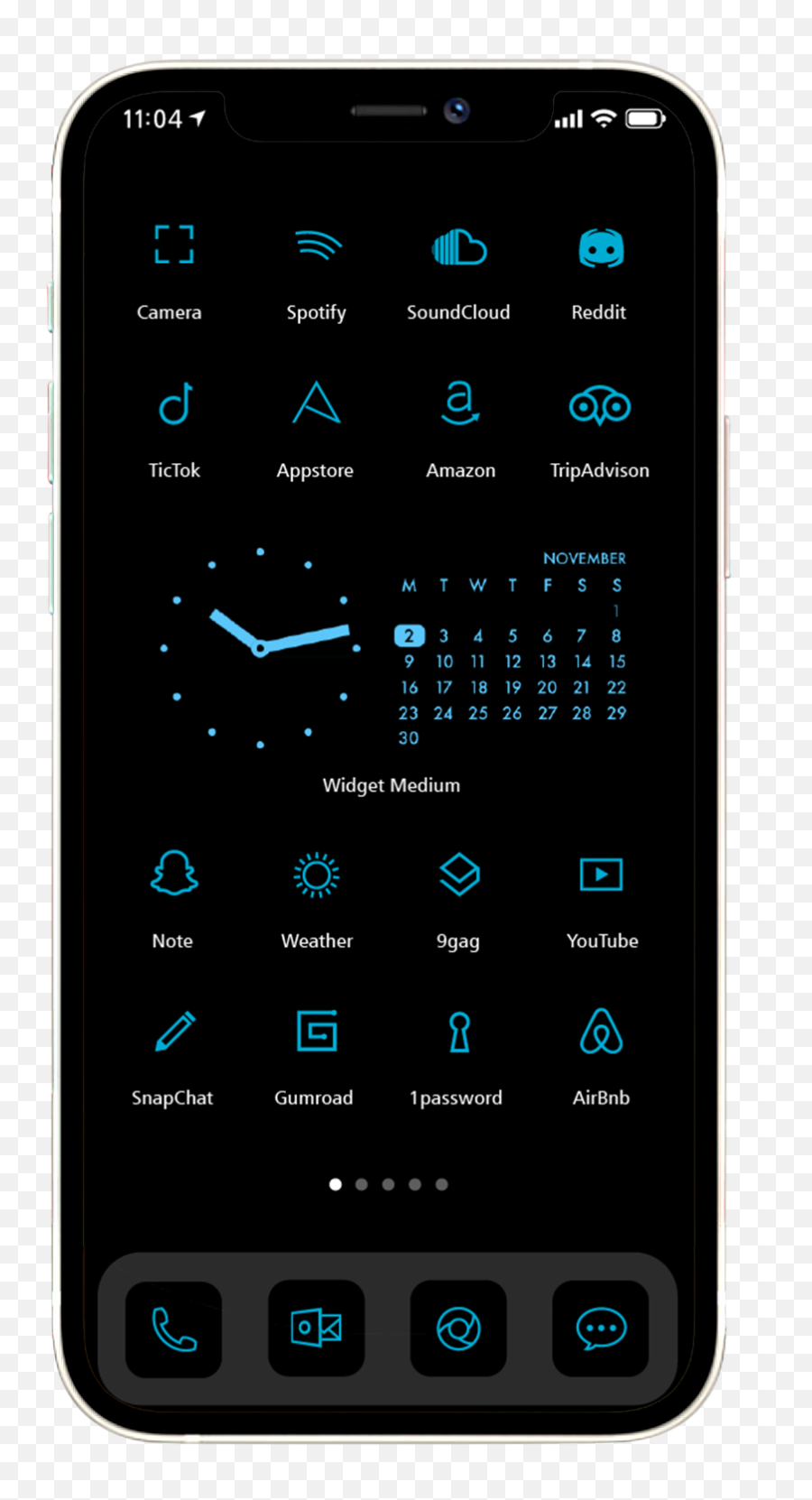 Pin On Ios14 - Pacific Blue Homescreen Ideas Emoji,Kid Glasses And Lightning Emoji