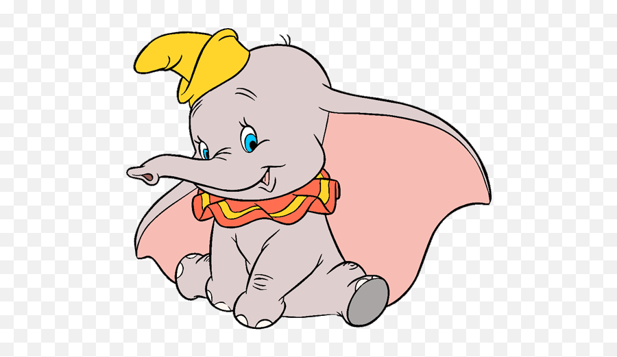 Dumbo With Ears Tied - Clip Art Library Dumbo Clip Art Emoji,Dumbo Remake Emotions