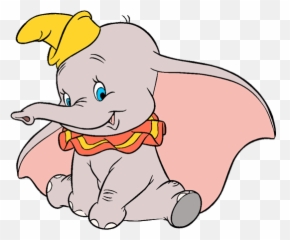 Dumbo With Ears Tied - Clip Art Library Dumbo Clip Art Emoji,Dumbo Remake Emotions