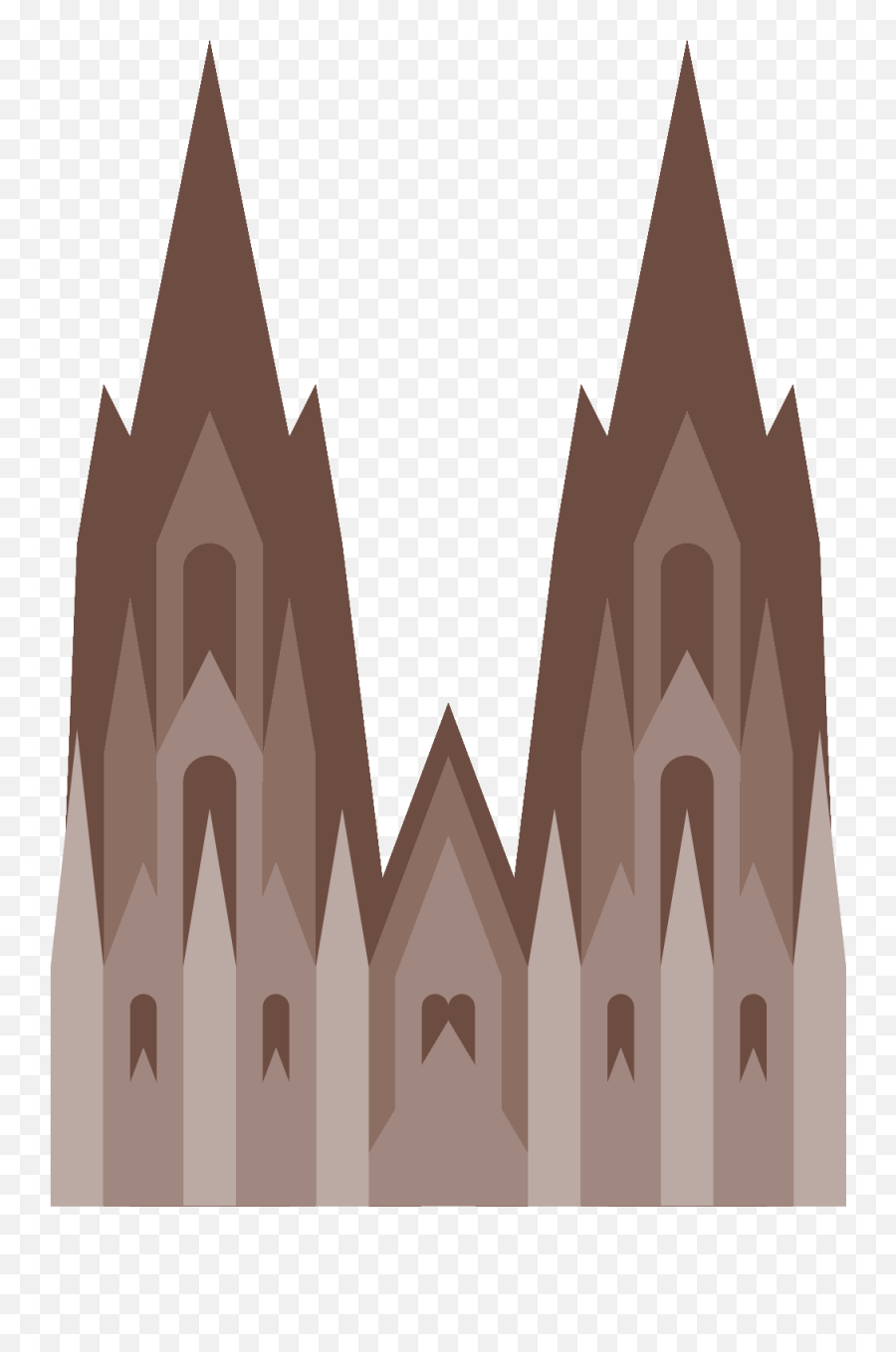 Download Hd Clipart Freeuse Download Cologne Cathedral Icon - Cathedral Icon Png Emoji,Using Freetype Emojis Commercial