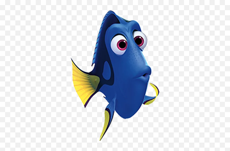 Pixar Stickers For Telegram - Finding Nemo Transparent Dory Emoji,Dory Finding Nemo Emoticon