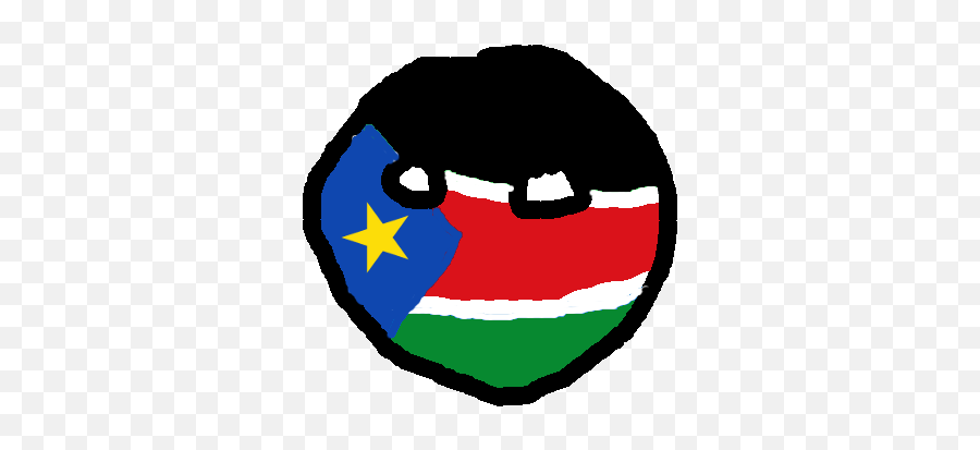 Filesouth Sudanballpng - Wikipedia South Ossetia Countryball Emoji,Countryball Emotions Creator